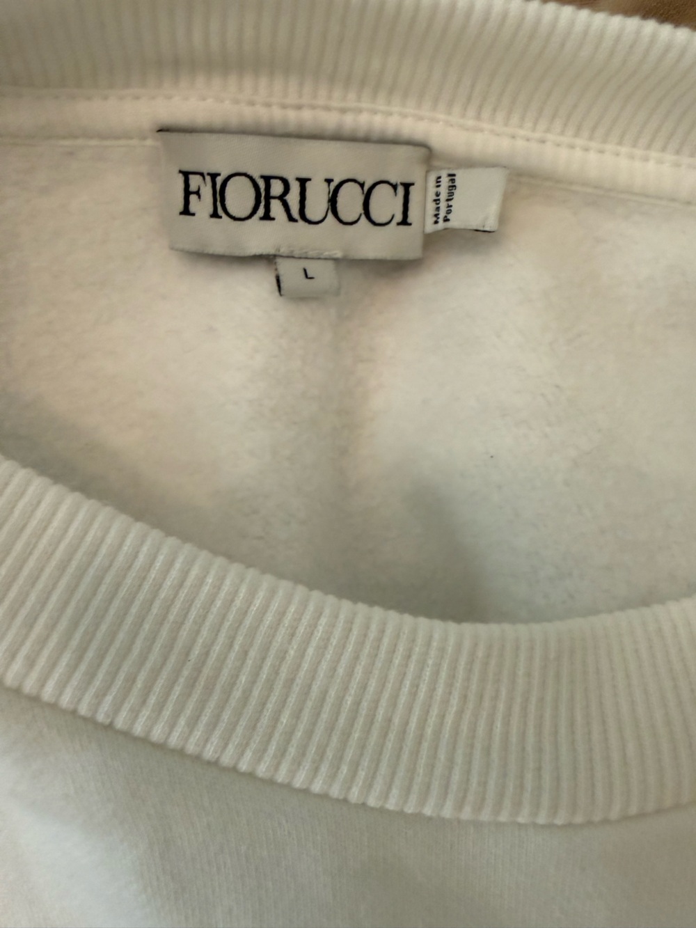 FIORUCCI Vintage Angels Sweatshirt in White - Picture 10 of 10